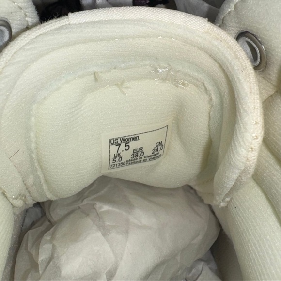 VANS Filmore Hi Embroidered Butterfly Mars Hi-Top Sneakers Sizes 7.5 - 8 - 8.5 - Picture 12 of 16